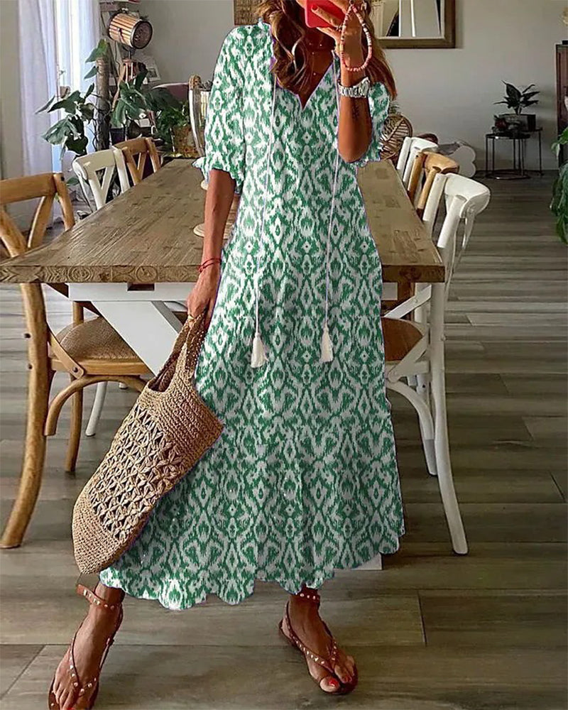 Lorna | Stylish Bohemian Tassel Dress