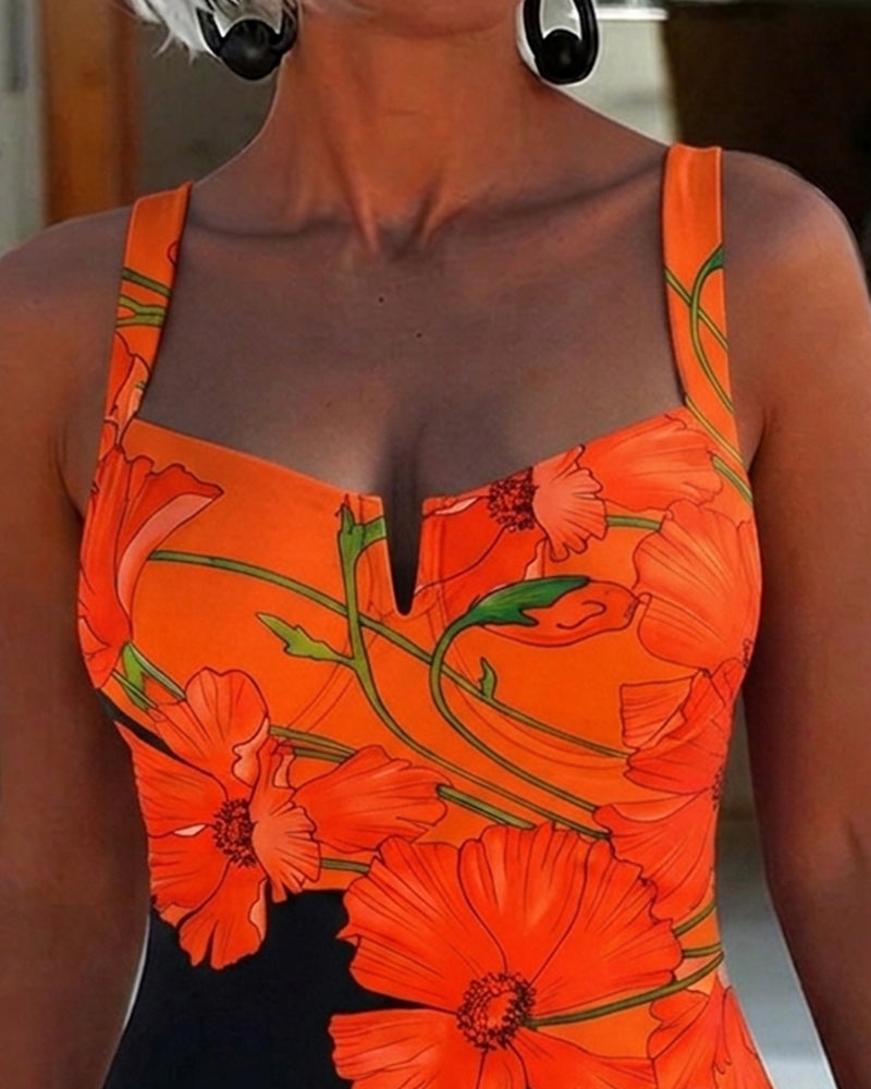 Holiday One Piece Square Neck