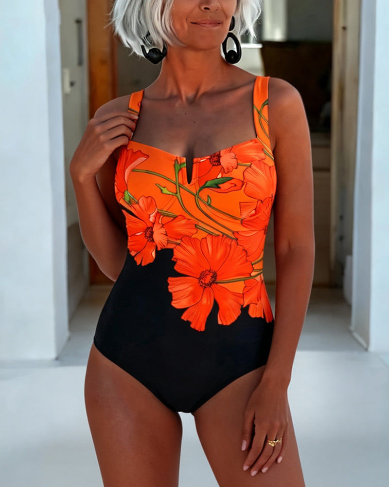 Holiday One Piece Square Neck