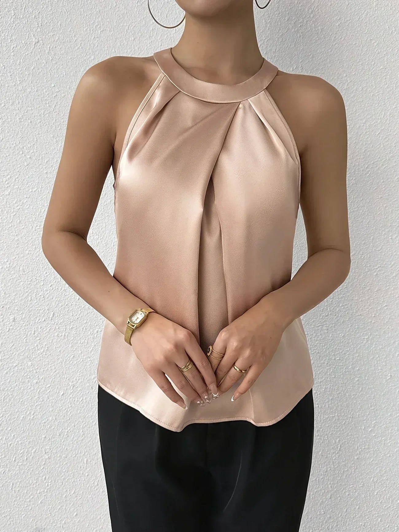 Cerys | Elegant Summer Sleeveless Blouse
