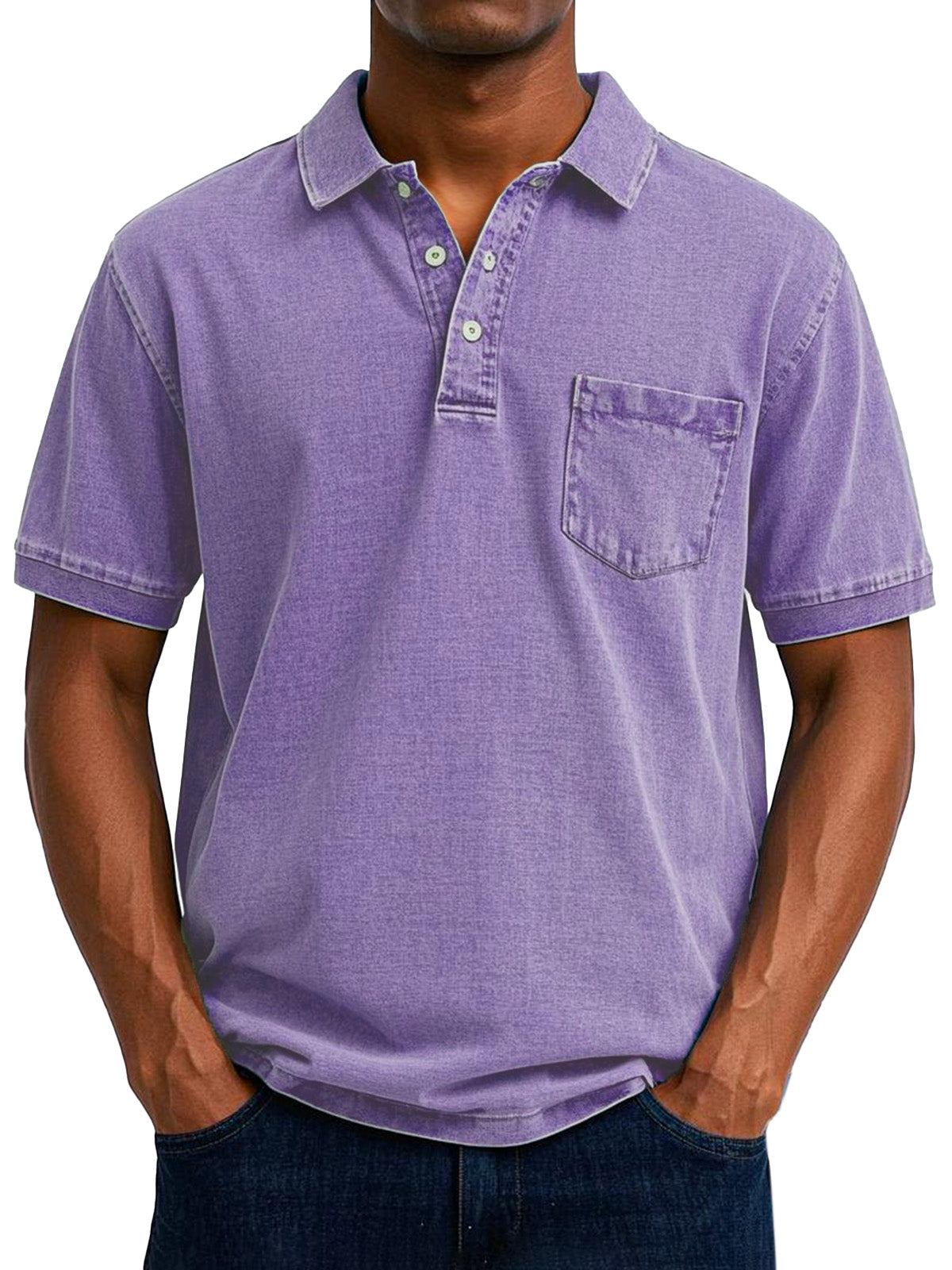 Maxime | Stylish Denim Polo Shirt for Men