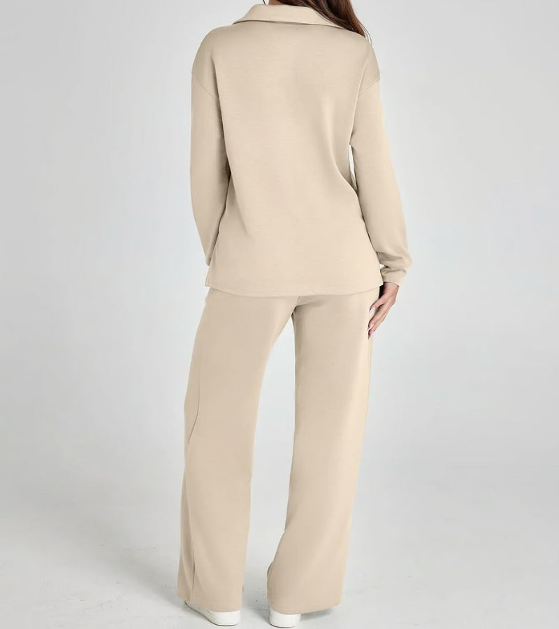Alivia | Two-Piece Set with Flared Pants