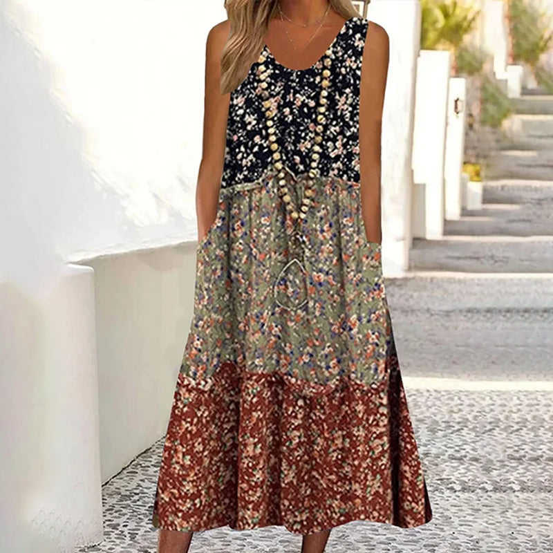 Lucy | Tiered Vintage Garden Dress