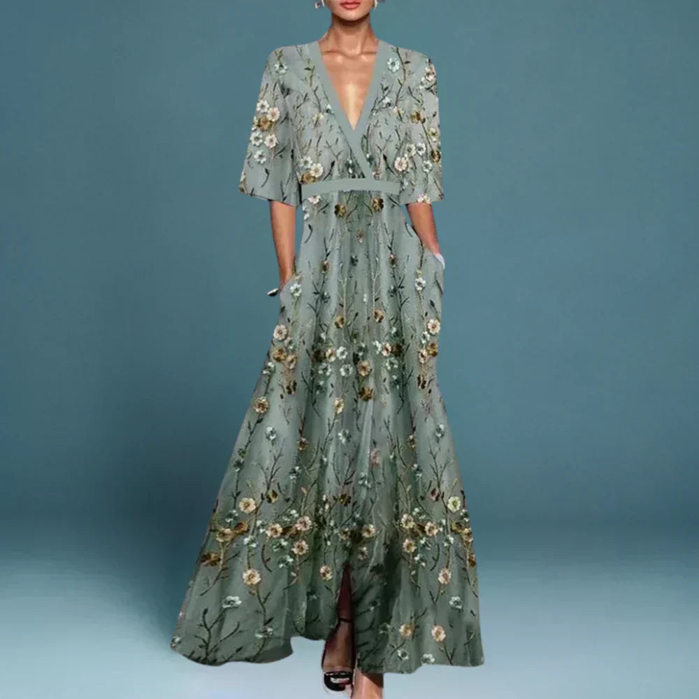 Grace | Elegant Summer Floral Dress