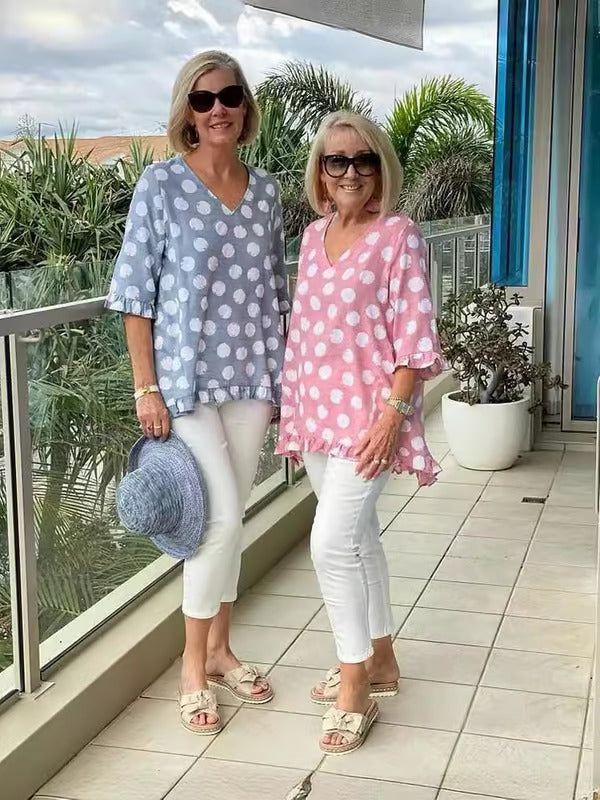 Bethany | Stylish V-Neck Blouse