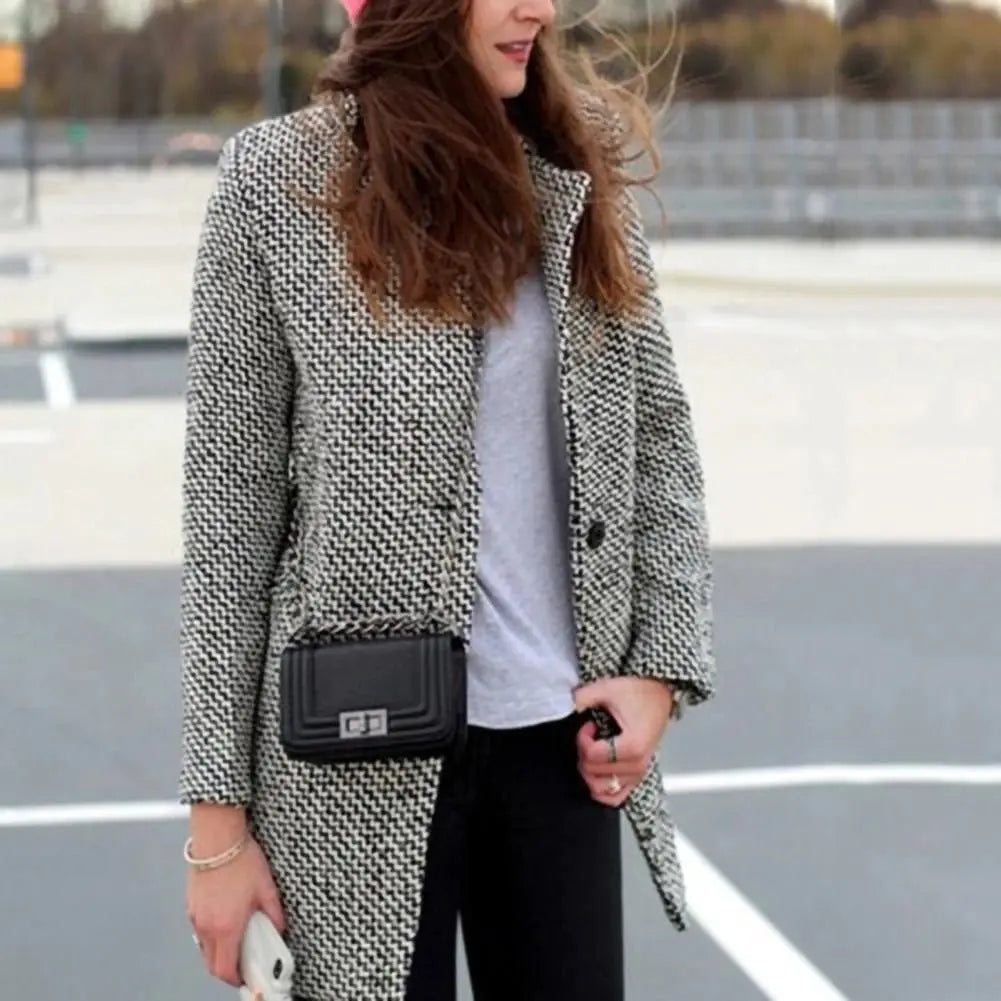 Cheska™ - Long wool coat