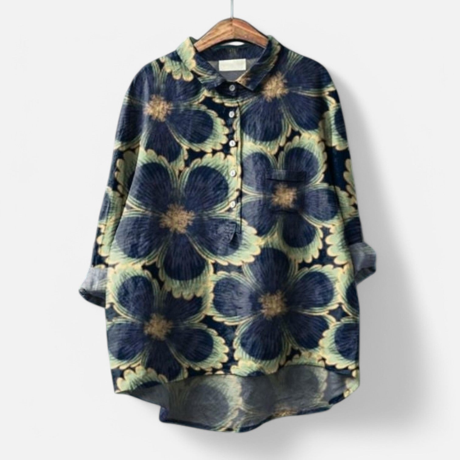 Kiara™ | Stylish Loose Fit Floral Blouse