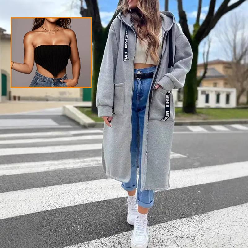 2025 New Arrival Pre-Sale Long Women's Hoodie