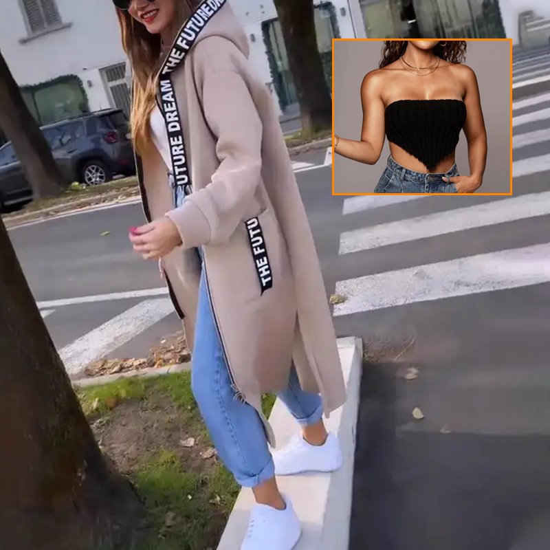 2025 New Arrival Pre-Sale Long Women's Hoodie