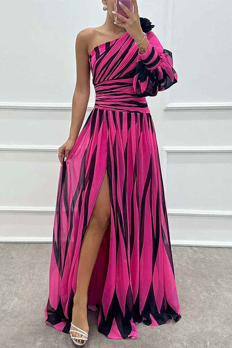 Lily | Elegant One-Shoulder Dress