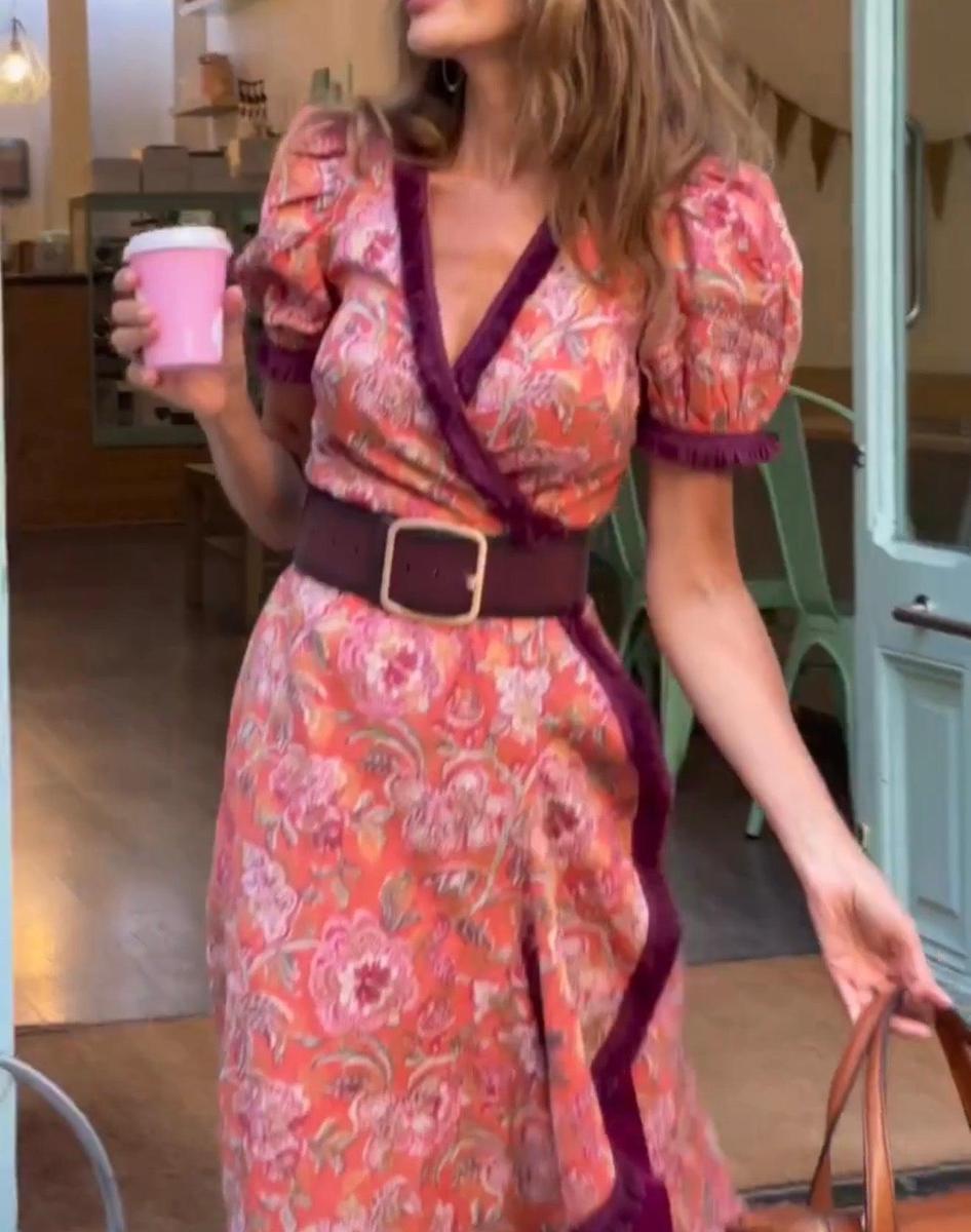 Alexa | Stylish Casual Wrap Maxi Dress