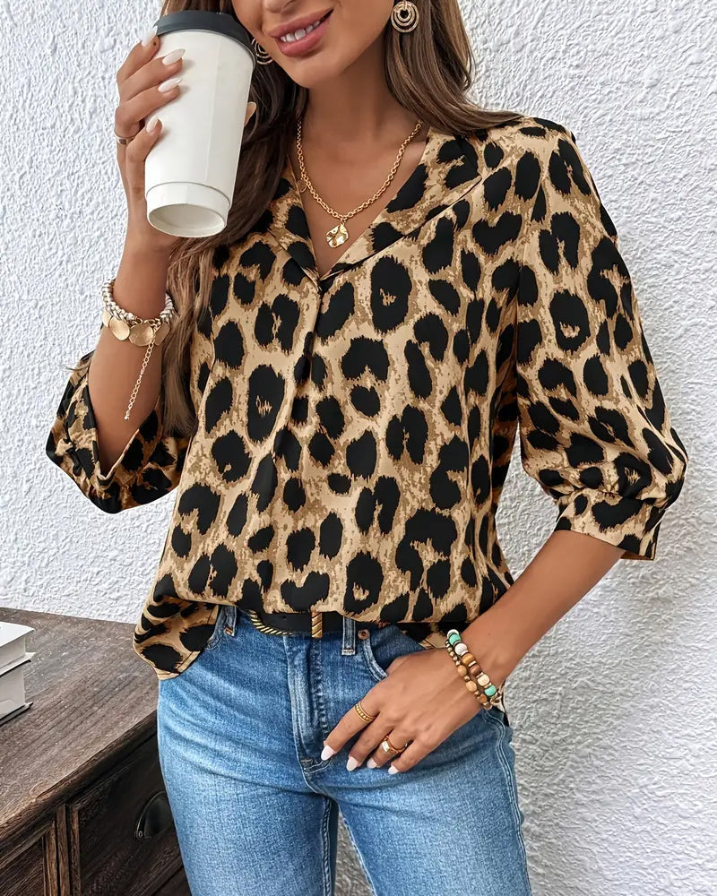 The Rosalyn 3/4 Sleeve Blouse