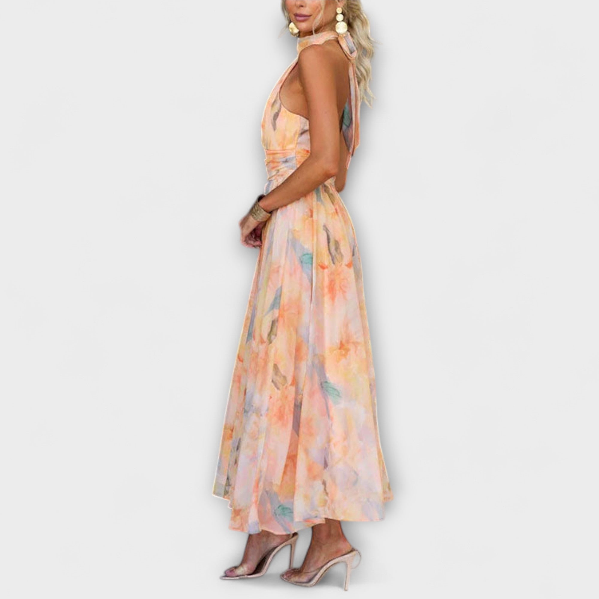 Brandy | Stylish Summer Halter Dress