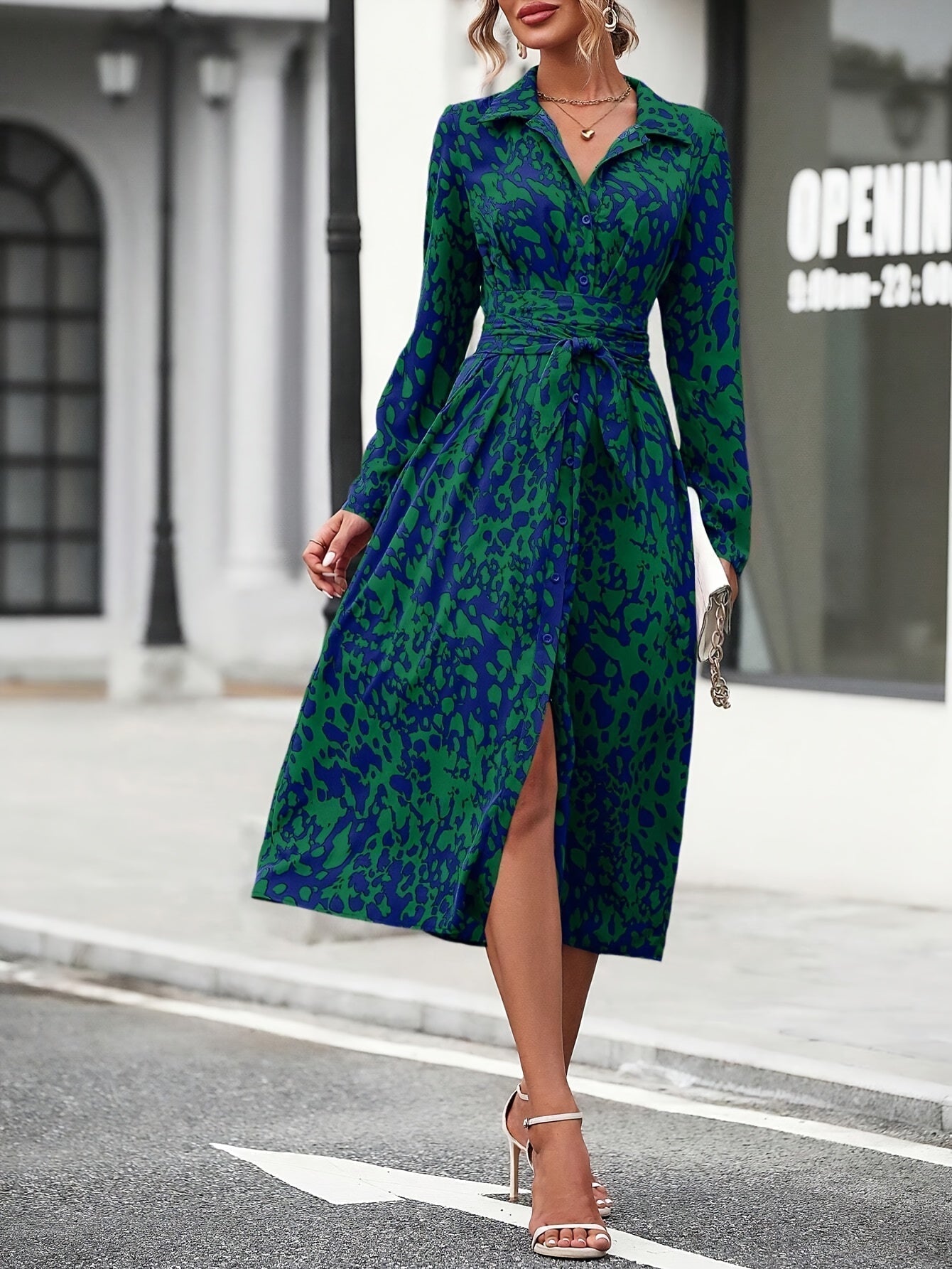 Jordan | Stylish Abstract Print Dress