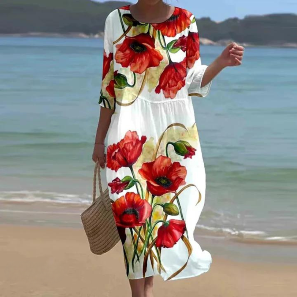Margaret | Flowing Summer Long Dress