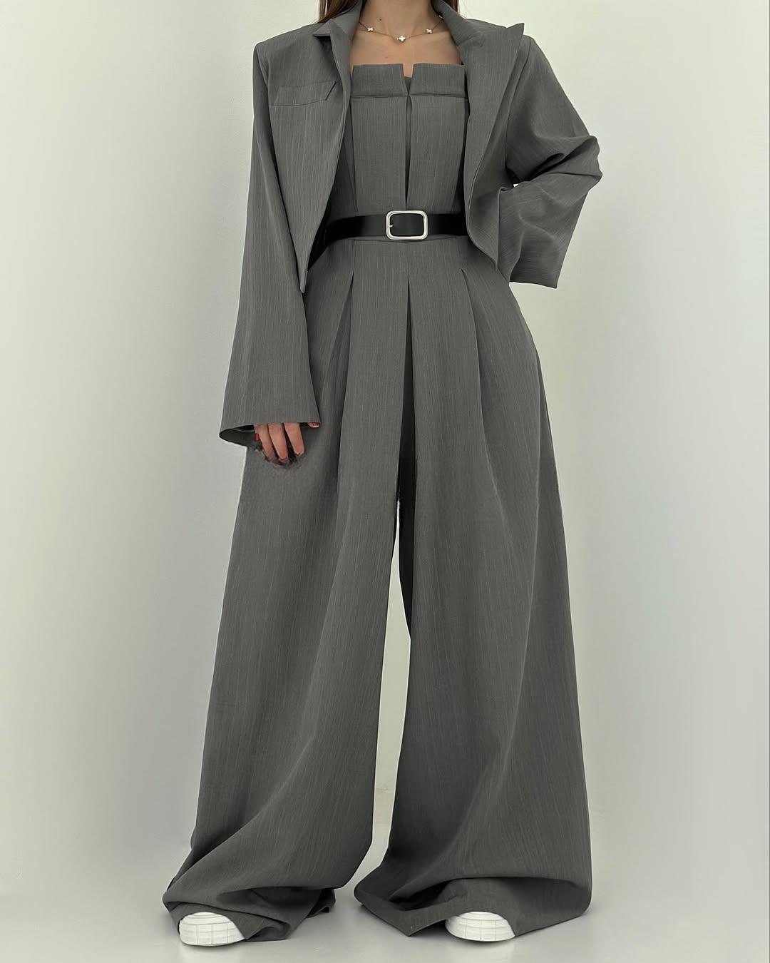 Eclat™ | Women's Bustier Set + Jacket Elegant & Trendy Style