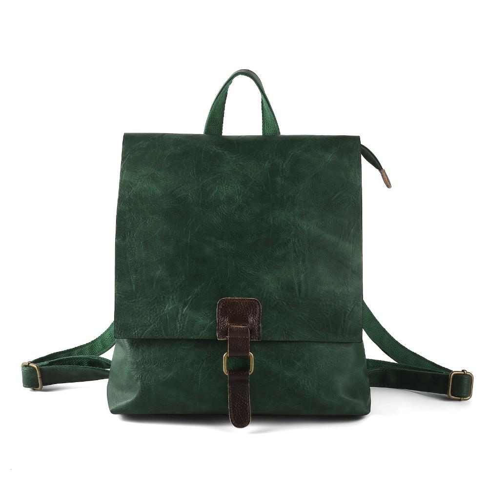Claudia | Vintage Classic Buckle Backpack