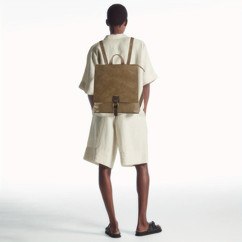 Claudia | Vintage Classic Buckle Backpack