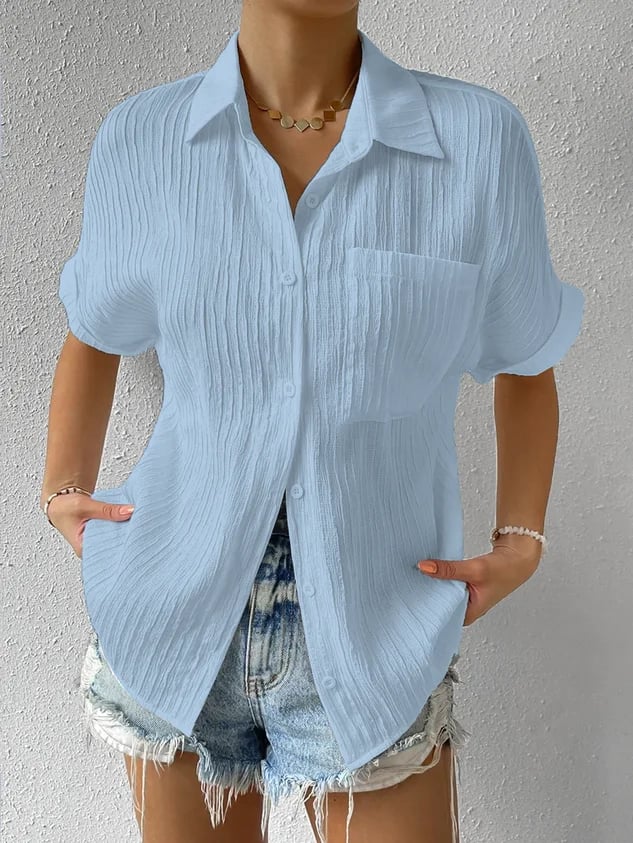 Katie | Stylish Button-Up Summer Shirt