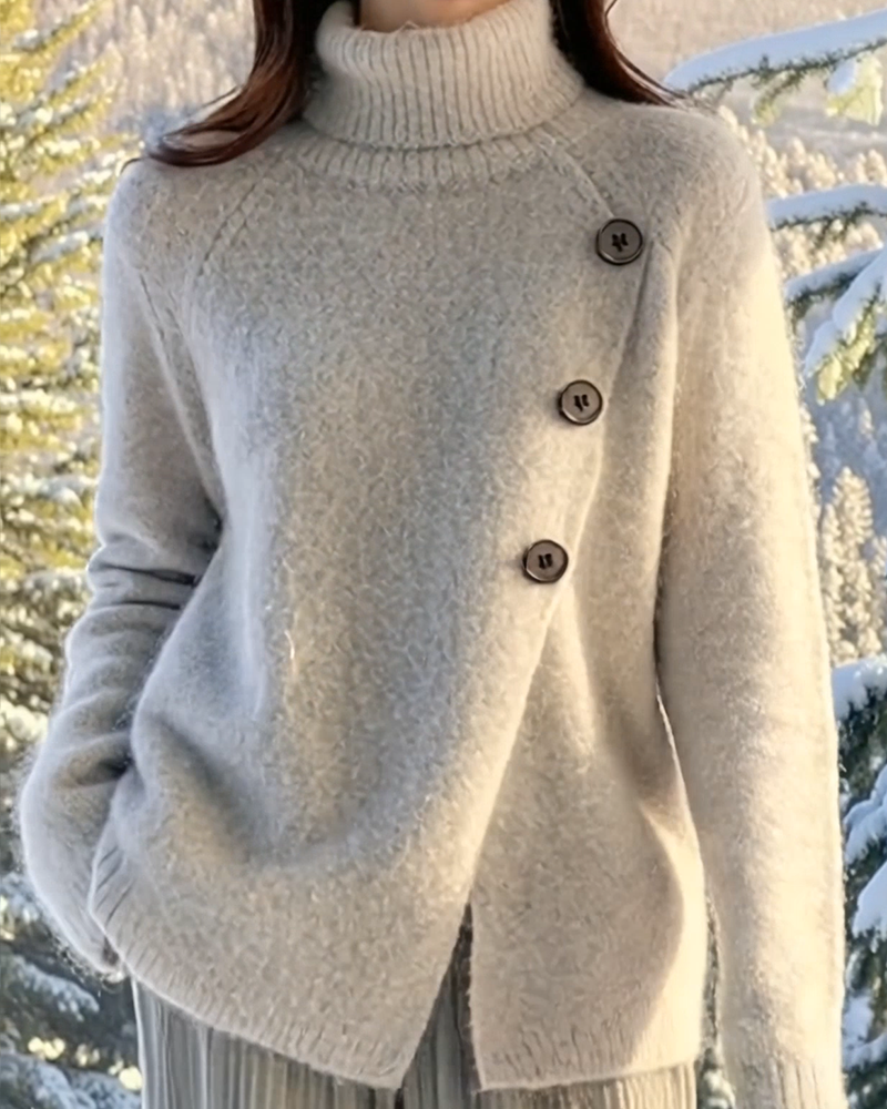 Irregular Design Sweater