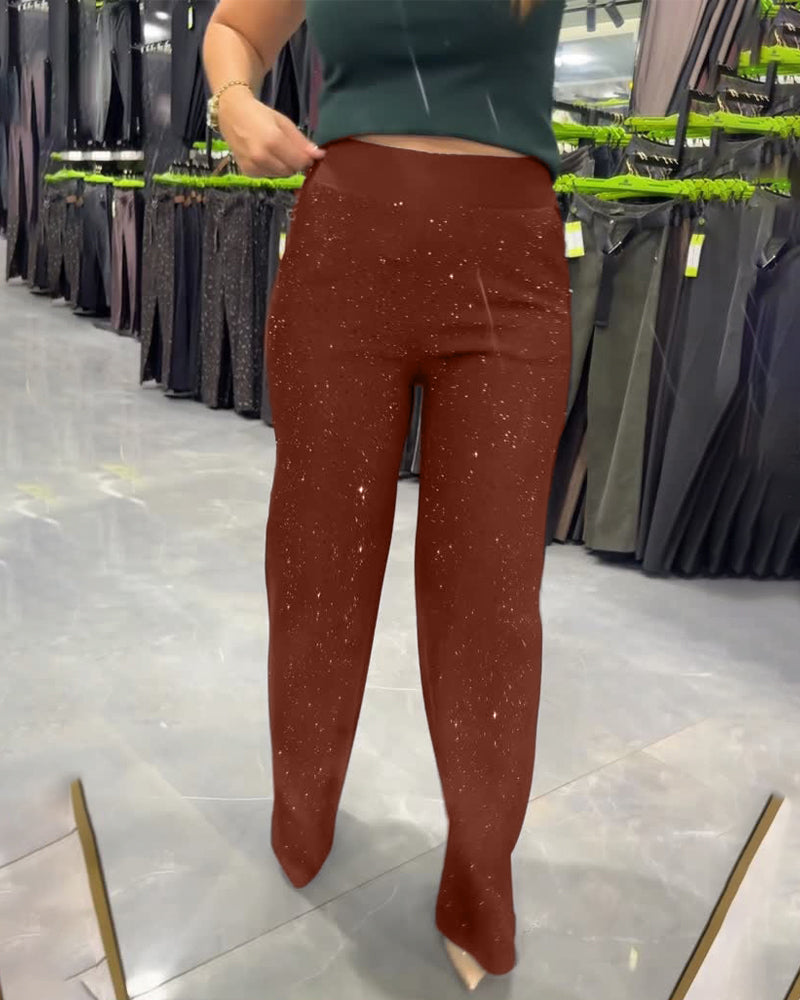 Stylish And Casual Wide Leg Pants