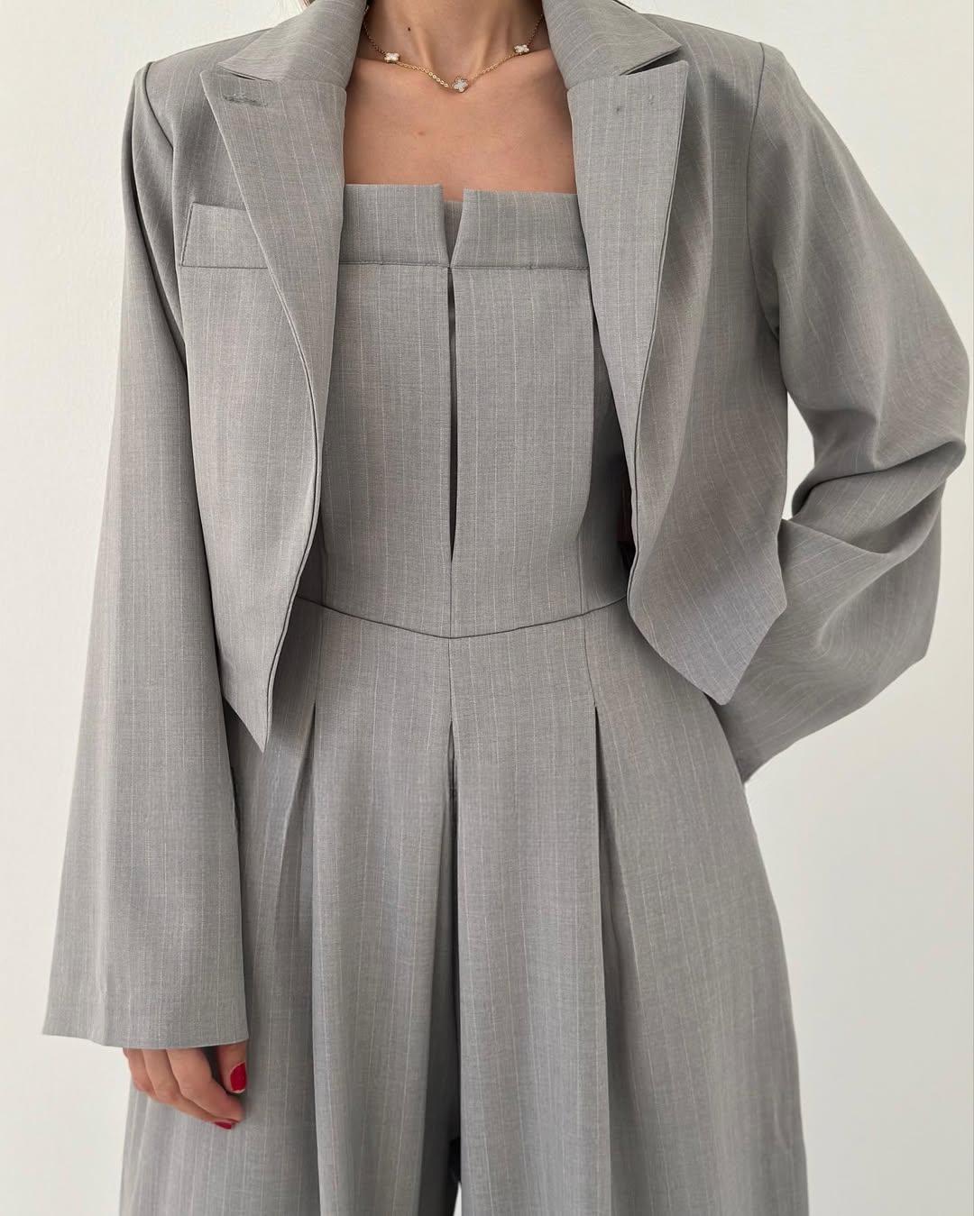 Eclat™ | Women's Bustier Set + Jacket Elegant & Trendy Style