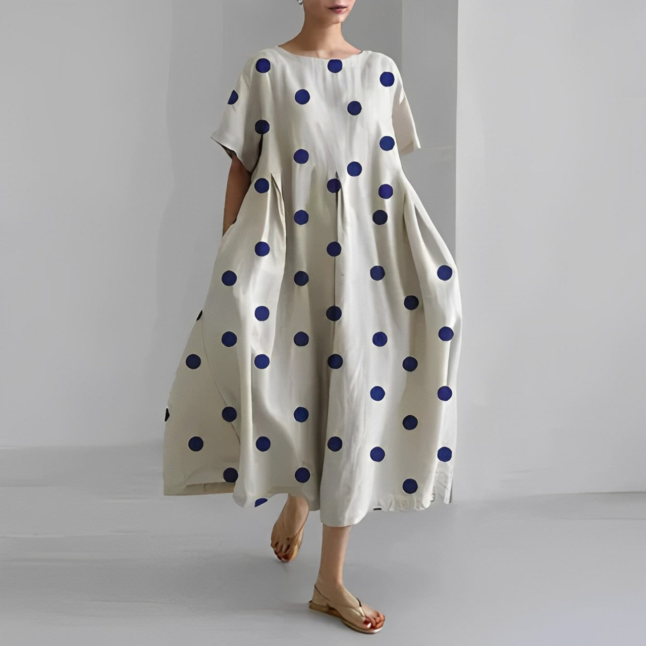 Daisy - Retro Big Swing Loose Maxi Dress