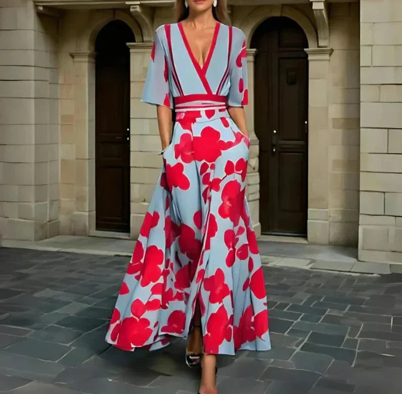 Eva | Stylish Summer Floral Dress