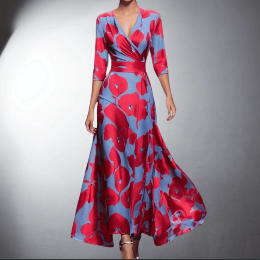Grace | Elegant Summer Floral Dress