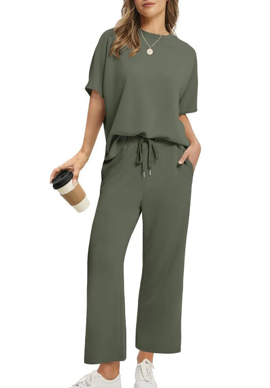 Elvina™ | Relaxed Two-Piece Set with Top & Pants