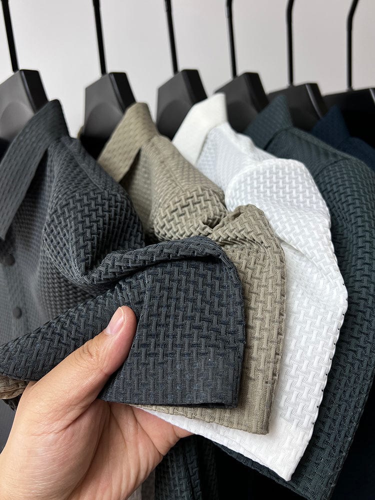Danny | Stylish Textured Polo Shirt for Men
