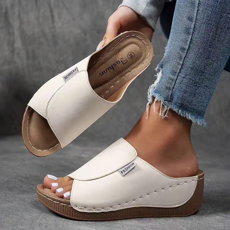 Jessica | Comfortable Casual Slip-On Sandals