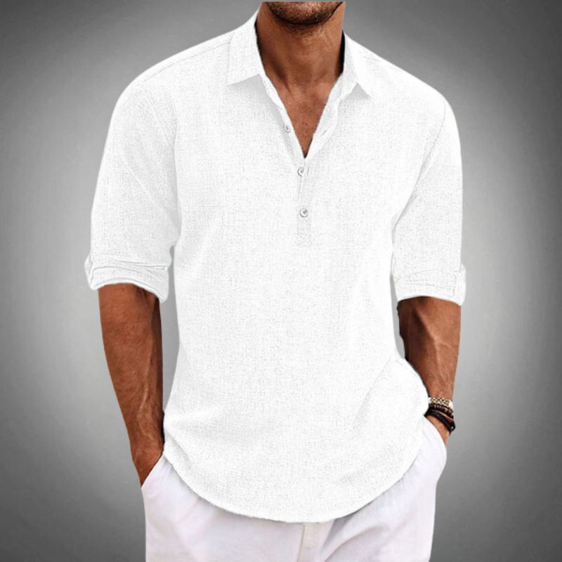 Elias | Classic Linen Shirt