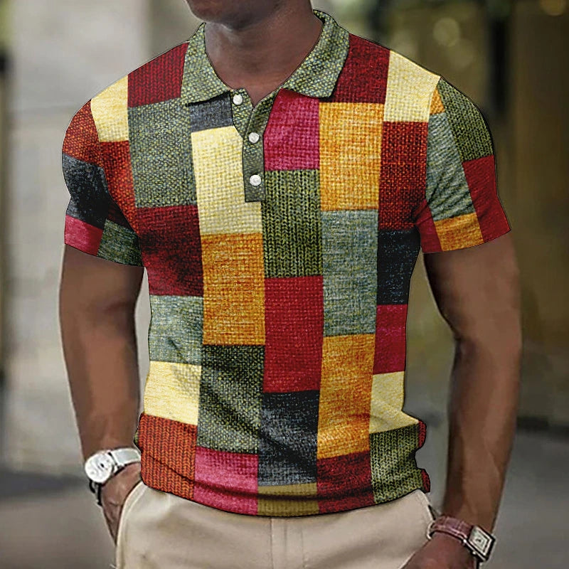 Raffaele | Stylish Colorblock Polo Shirt
