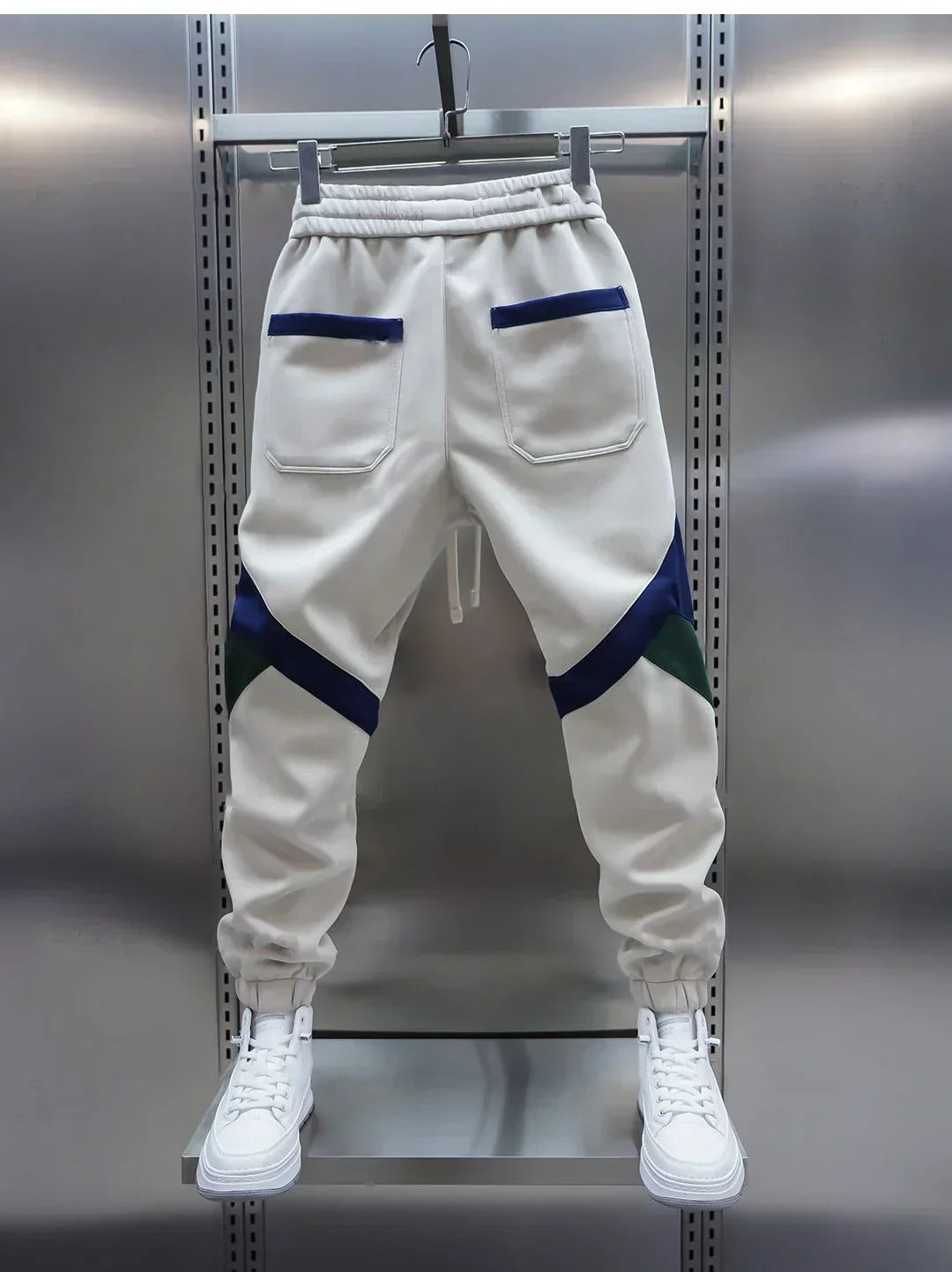 Alan | Modern Contrast Panel Joggers