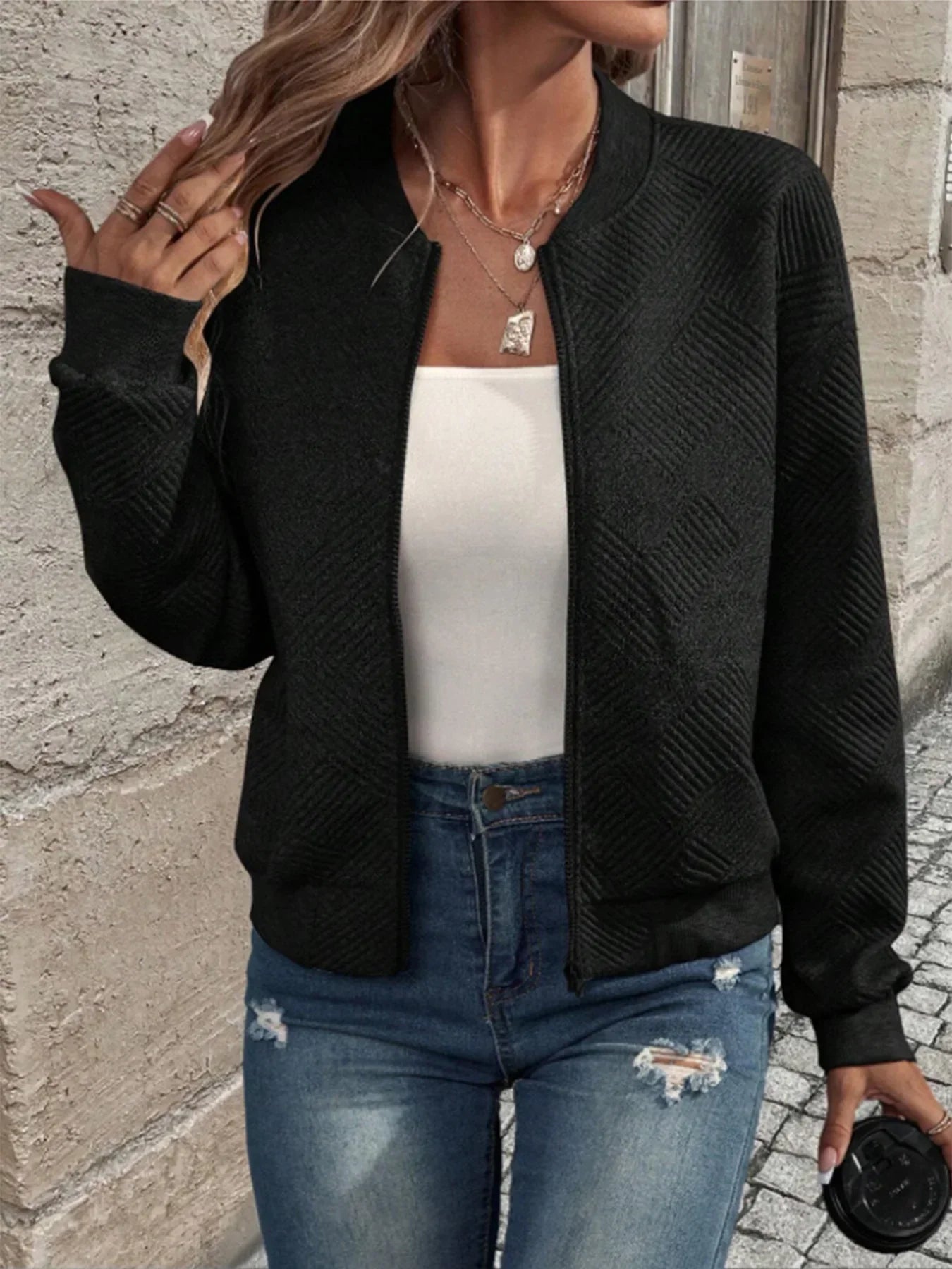 Marika™ - Long Sleeve Knitted Cardigan