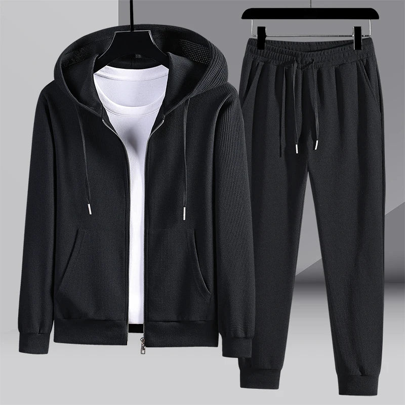 Eduardo™ - Men's Lounge Set in Knit