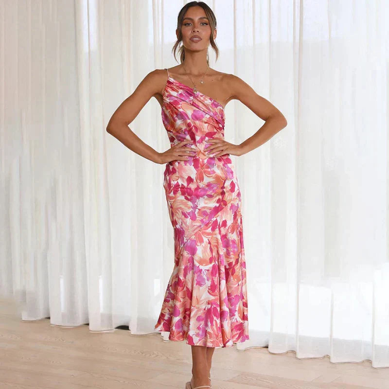 Ada | One-Shoulder Maxi Dress