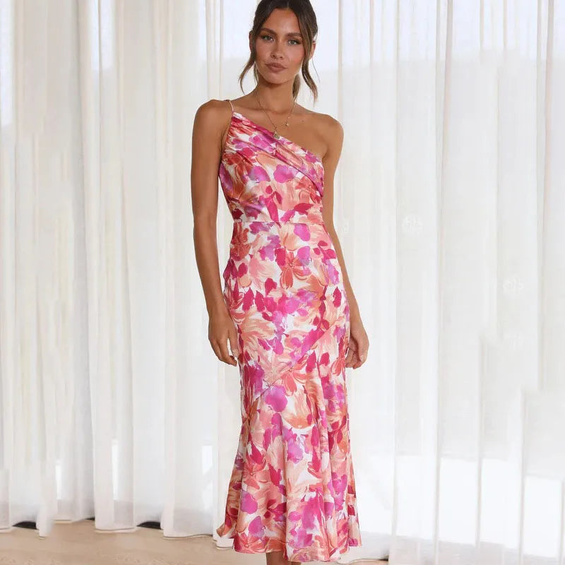 Ada | One-Shoulder Maxi Dress