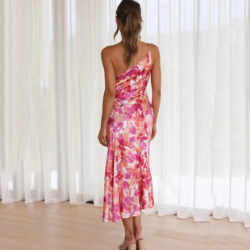 Ada | One-Shoulder Maxi Dress