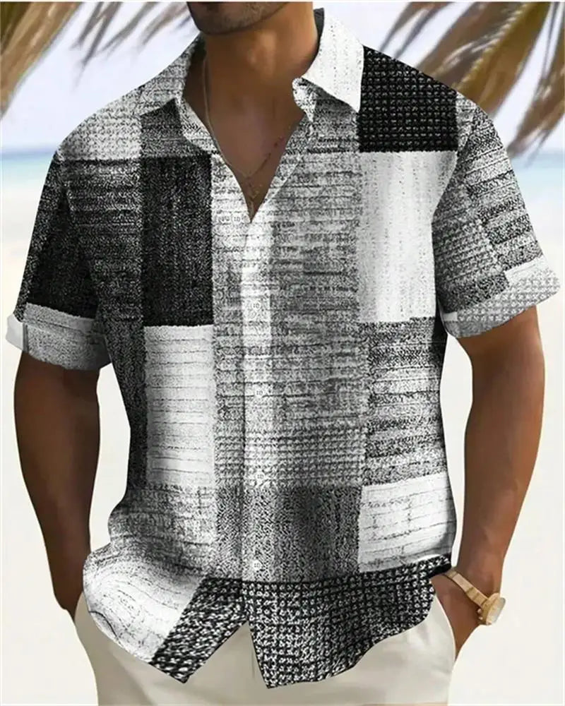 Simon | Vintage Patchwork Shirt