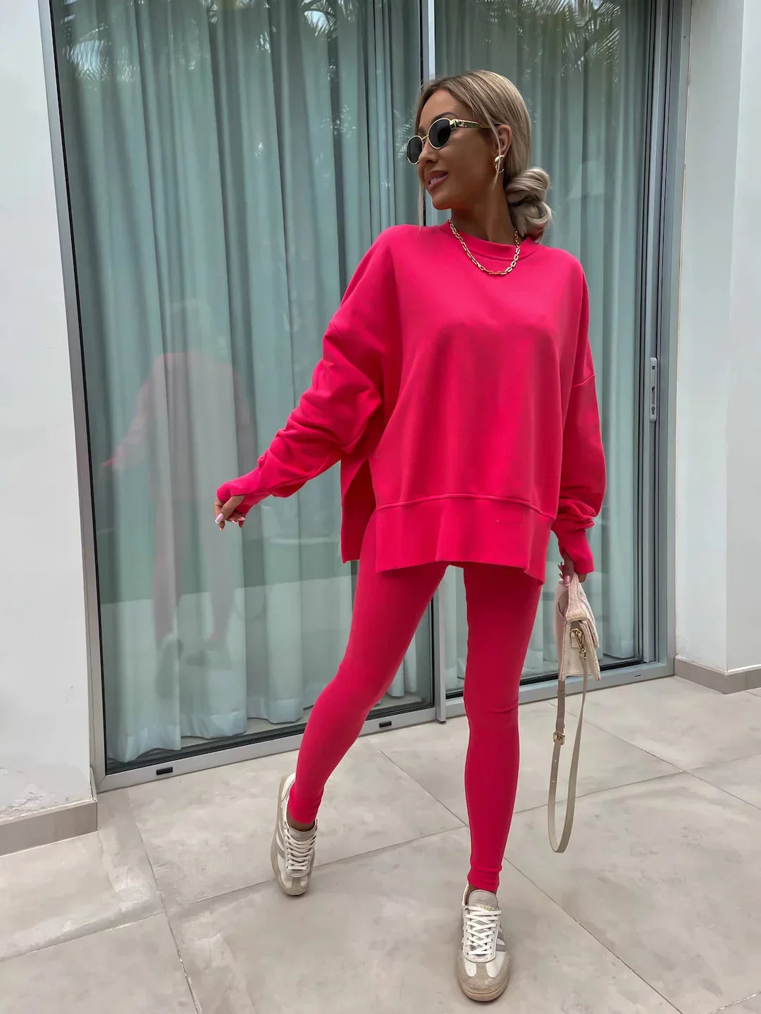 Amara | Coordinated Set with Oversized Sweatshirt and Leggings