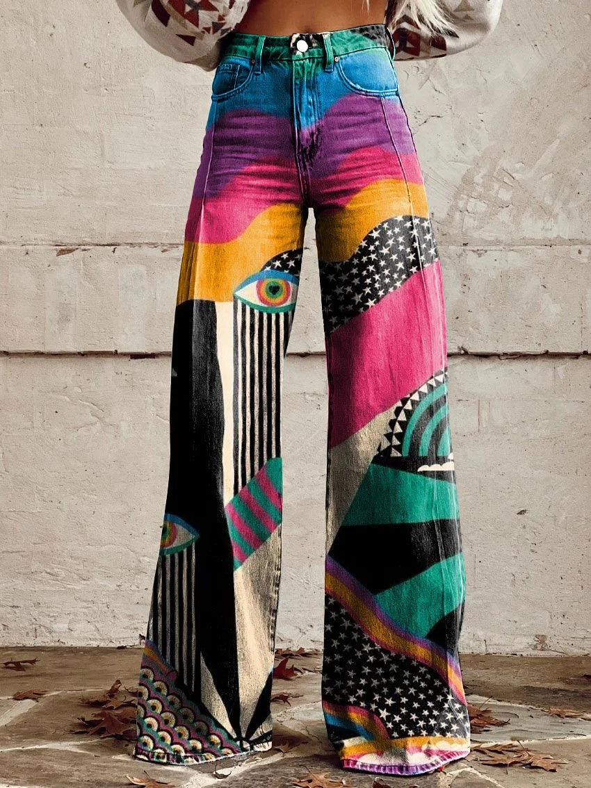 Violet | Stylish Comfortable Wide-Leg Jeans