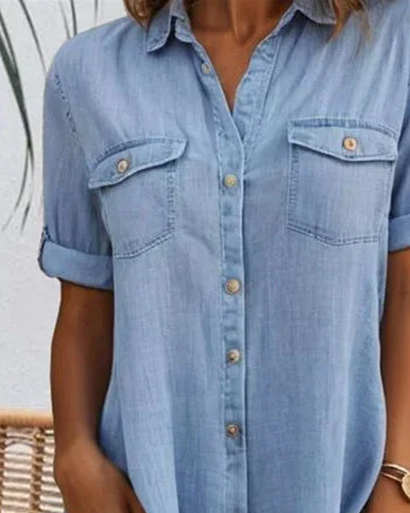 Theresa | Stylish Casual Shirt Dress