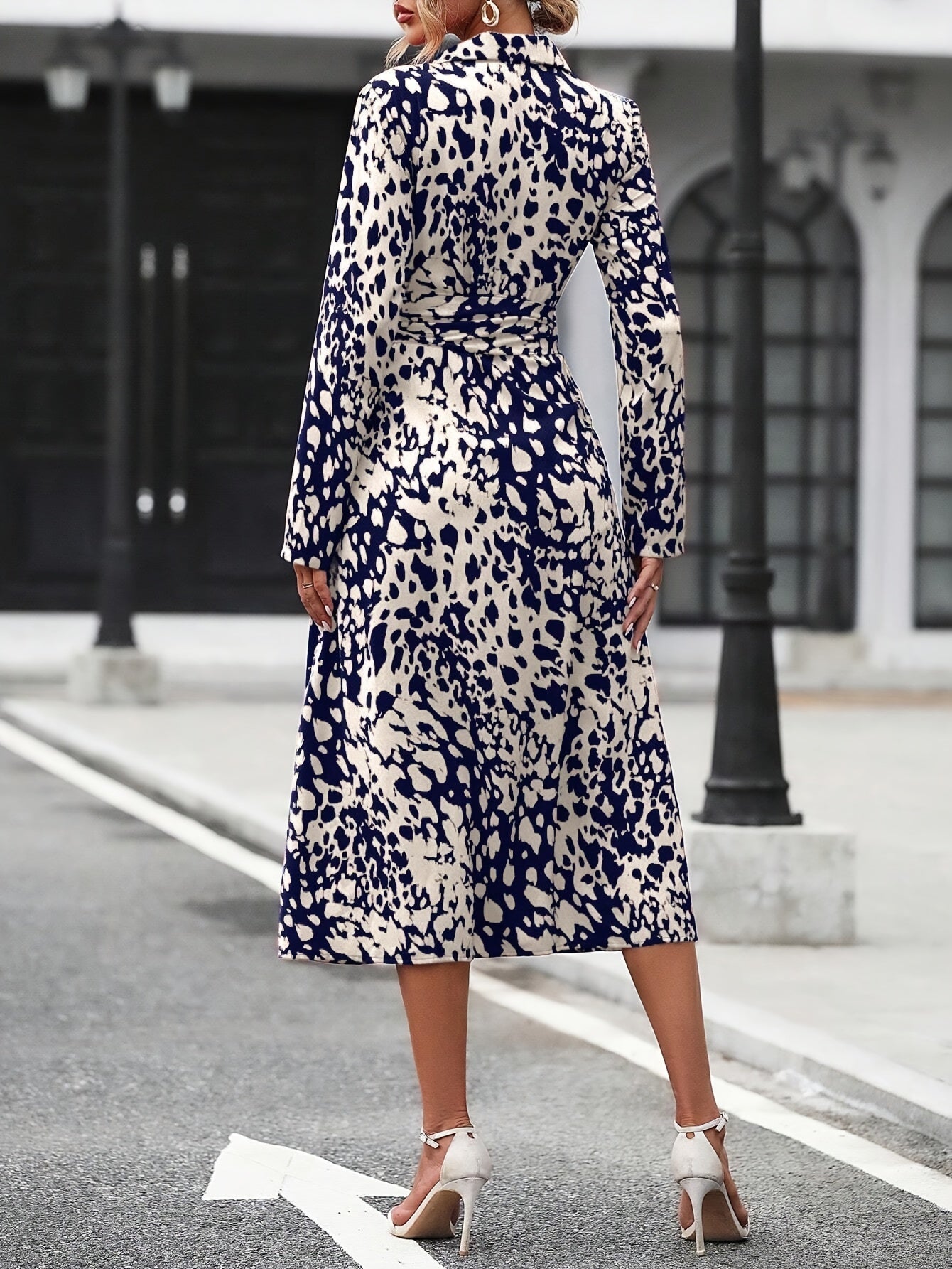 Jordan | Stylish Abstract Print Dress