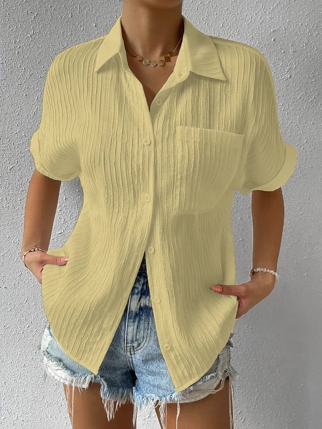 Katie | Stylish Button-Up Summer Shirt