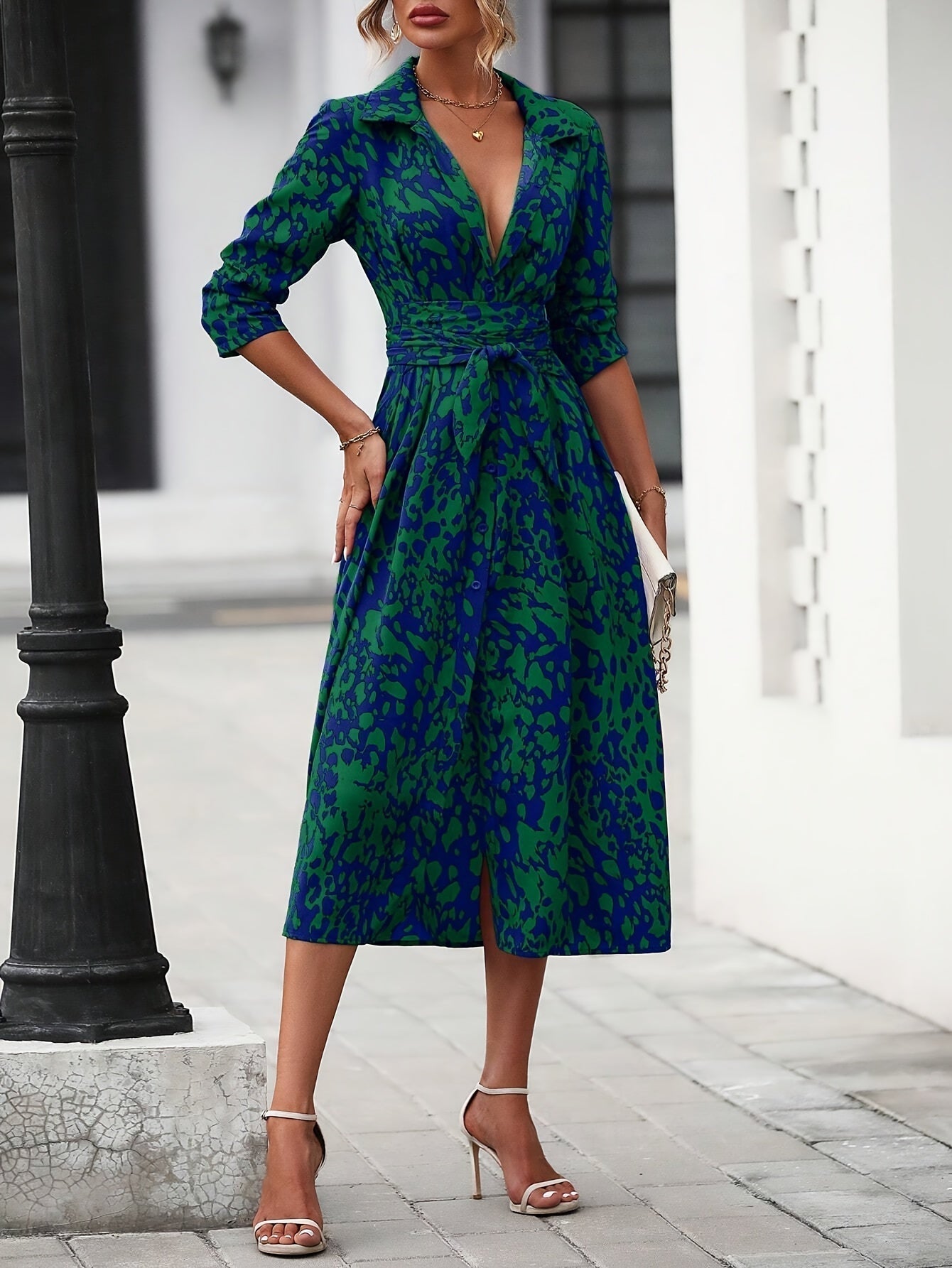 Jordan | Stylish Abstract Print Dress