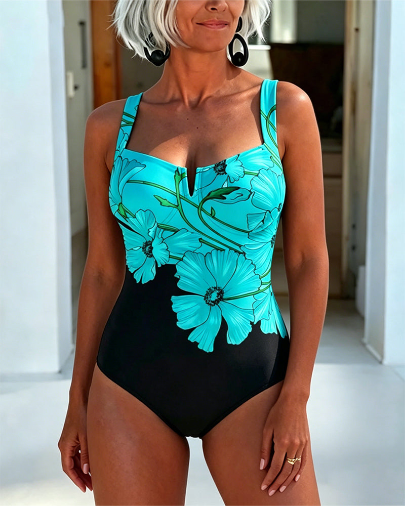 Holiday One Piece Square Neck