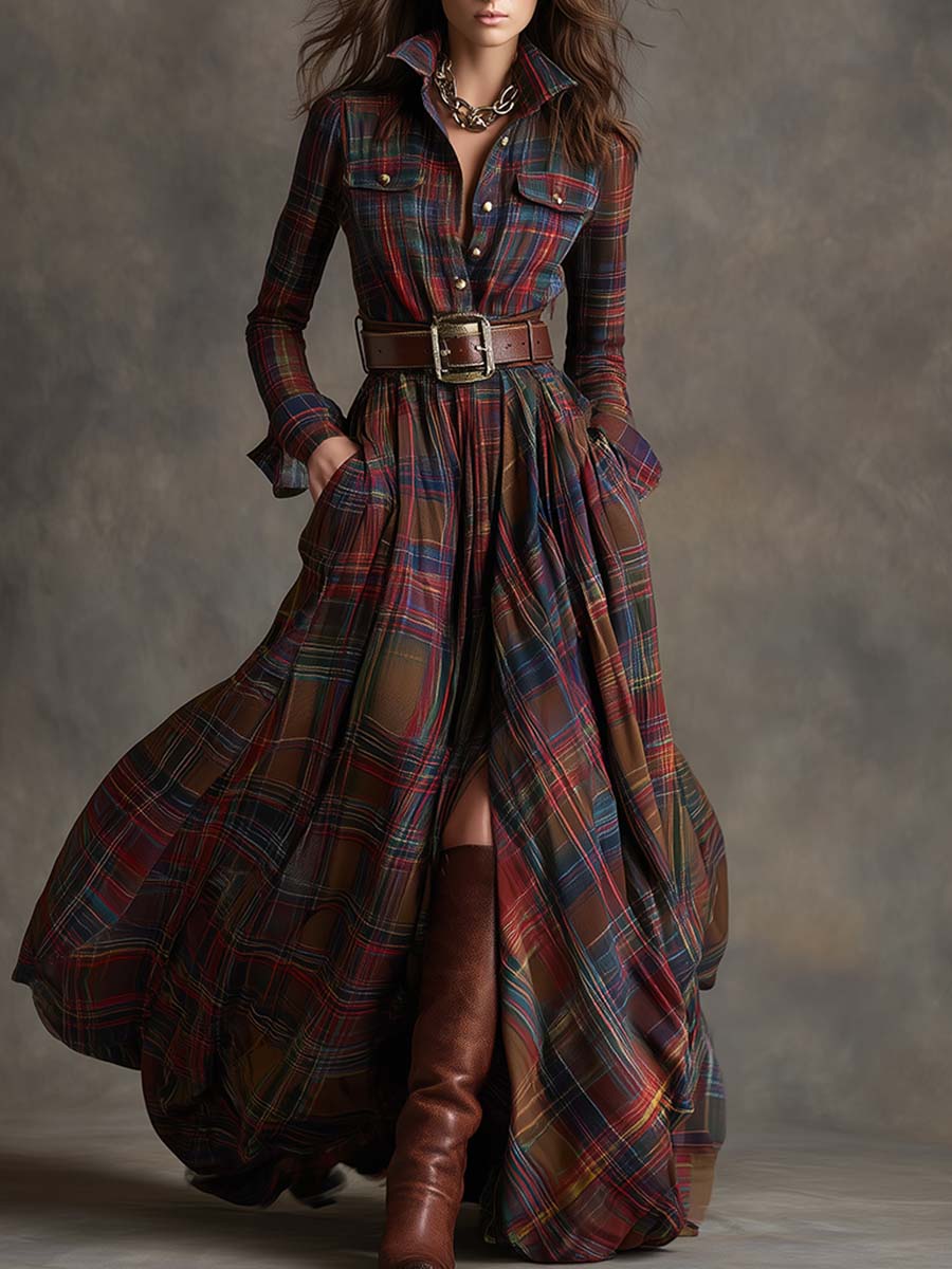 Scarlett | Fitted Waist Shirt Dress