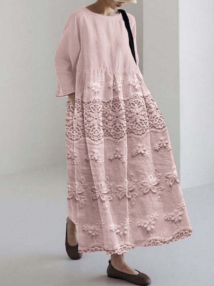 Claudia | Elegant Floral Maxi Dress